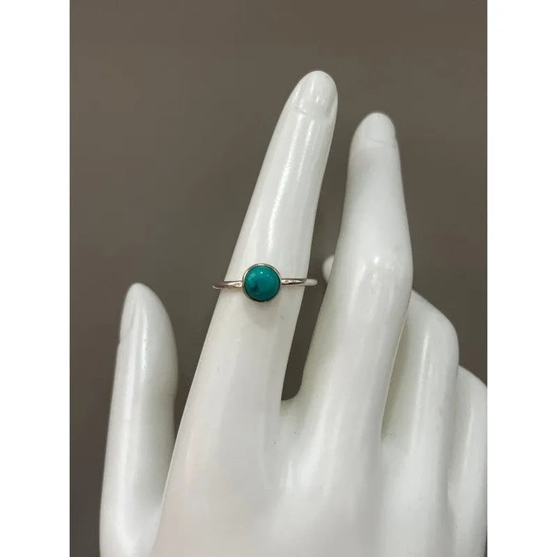 Vintage Tropical Breeze: Sterling Silver Rings Infused with Comfort and Vibes