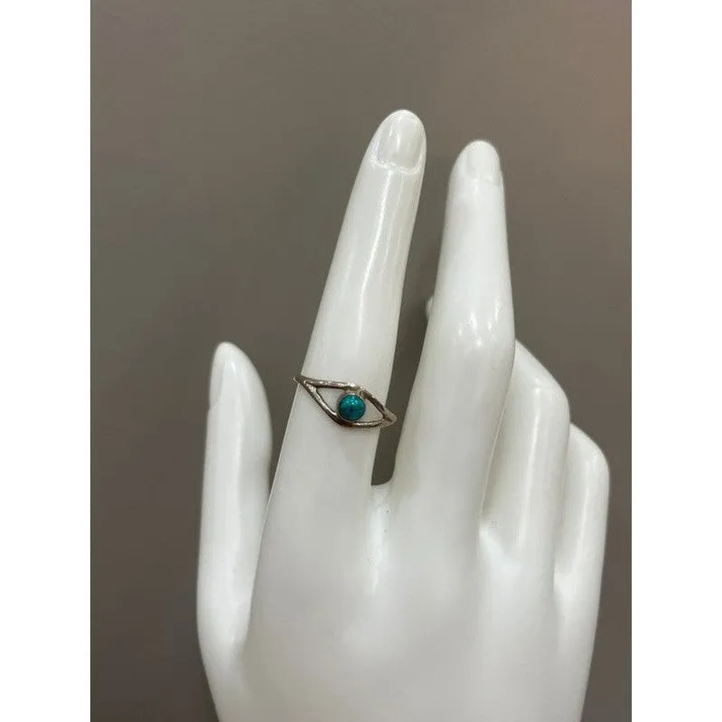 Vintage Tropical Breeze: Sterling Silver Rings Infused with Comfort and Vibes