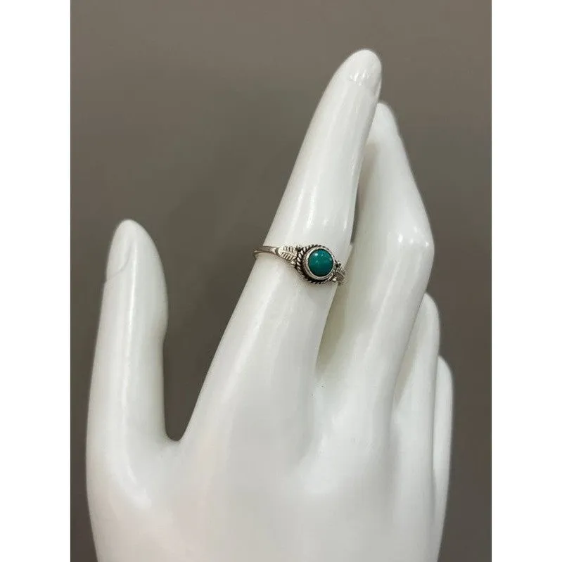 Vintage Tropical Breeze: Sterling Silver Rings Infused with Comfort and Vibes