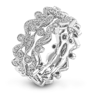 ZR601 Right Hand Ring in 14k Gold with Diamonds