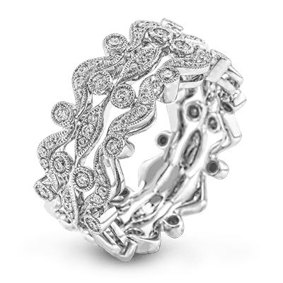 ZR601 Right Hand Ring in 14k Gold with Diamonds