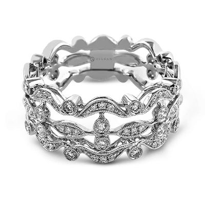 ZR601 Right Hand Ring in 14k Gold with Diamonds